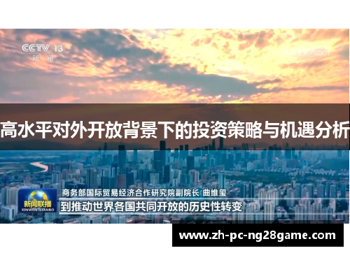 高水平对外开放背景下的投资策略与机遇分析